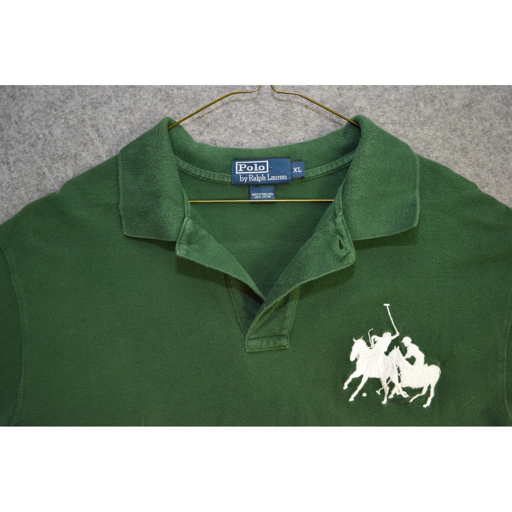 VTG Polo Ralph Lauren‎ Polo Shirt Mens XL Big Pony RL08 Embroidered RL Hong Kong - Picture 6 of 13